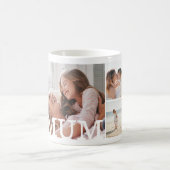 MUM Veelvoudige Fotocollage & Douanemonogram Koffiemok (Center)