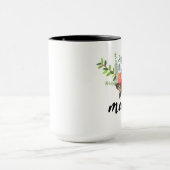 mum waterverf bouquet mok (Midden)