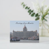 mumbai begroetingen briefkaart (Staand voorkant)