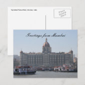 mumbai begroetingen briefkaart (Voorkant / Achterkant)