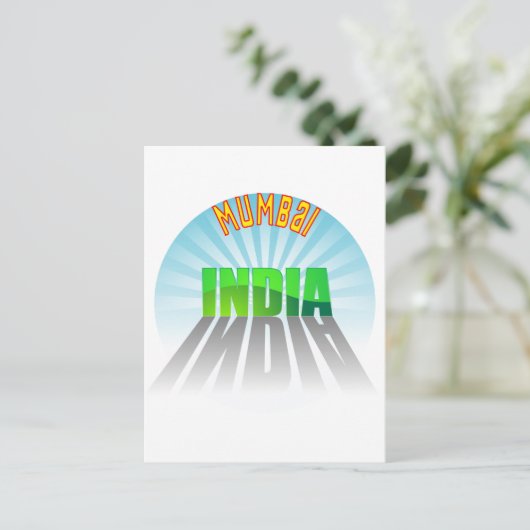 Mumbai Briefkaart (Staand voorkant)
