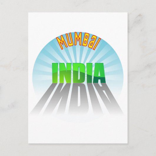 Mumbai Briefkaart (Voorkant)