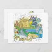 Mumbai Briefkaart (Voorkant / Achterkant)