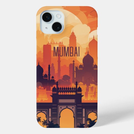 Mumbai Case-Mate iPhone Case (Achterkant)
