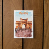 Mumbai Gateway of India Monument Briefkaart