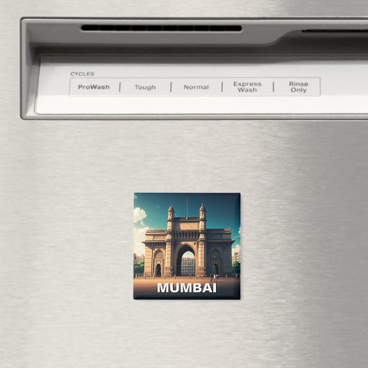 Mumbai Gateway of India Reizen Souvenir Magneet (Insitu (Vaatwasser))