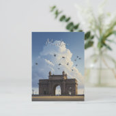 Mumbai Gateway of India Souvenir Briefkaart (Staand voorkant)