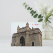 Mumbai Gateway of India uitzicht briefkaart (Staand voorkant)