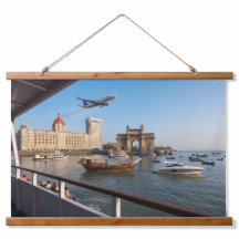 Mumbai Haven Hangende Rol  91x66cm