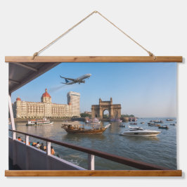 Mumbai Haven Hangende Rol  91x66cm Hangend Wandkleed