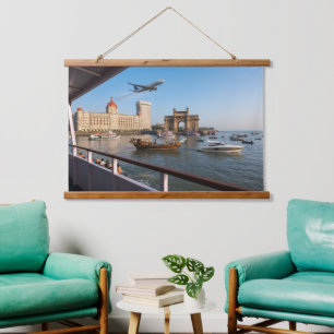 Mumbai Haven Hangende Rol 91x66cm Hangend Wandkleed
