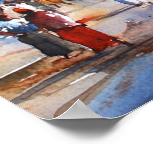 Mumbai in India Poster (Hoek)