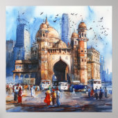 Mumbai in India Poster (Voorkant)