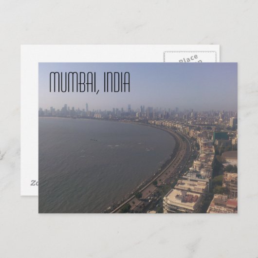 Mumbai, India Briefkaart (Voorkant / Achterkant)
