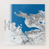 Mumbai India City Map Eenvoudig reizen Legpuzzel (Horizontaal)