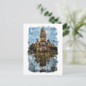 Mumbai India City Uitzicht Landmark Briefkaart (Staand voorkant)