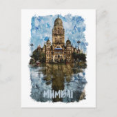 Mumbai India City Uitzicht Landmark Briefkaart (Voorkant)
