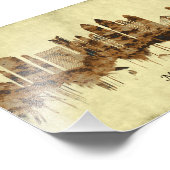 Mumbai India Cityscape Foto Afdruk (Hoek)