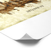 Mumbai India Cityscape Poster (Hoek)