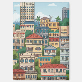 Mumbai India Reizen Magneet