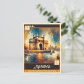 Mumbai, India |  schilderij Briefkaart (Staand voorkant)