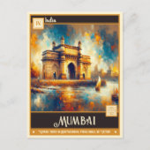 Mumbai, India |  schilderij Briefkaart (Voorkant)