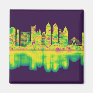 Mumbai India Skyline Magneet