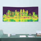 Mumbai India Skyline Spandoek (Beurs)