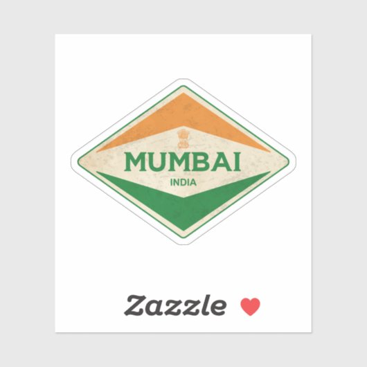 Mumbai India  Sticker (Vel)