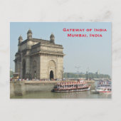 Mumbai India:  toerisme: toevoeging Briefkaart (Voorkant)