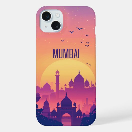 Mumbai iPhone Hoesje (Achterkant)
