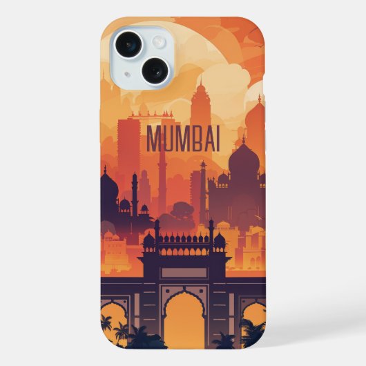 Mumbai iPhone Hoesje (Achterkant)