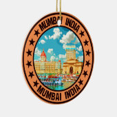 Mumbai Keramisch Ornament (Rechts)