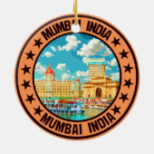Mumbai Keramisch Ornament (Achterkant)