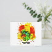 mumbai poort van india voor heldere waterverven briefkaart (Staand voorkant)