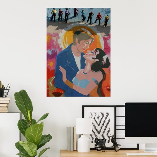 Mumbai-poster schilders poster (Thuiskantoor)