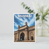 Mumbai Reis Souvenir Briefkaart (Staand voorkant)