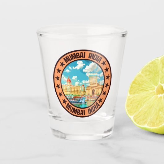 Mumbai Shot Glas (Voorkant)