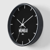 Mumbai Time Zone Newsroom Muur Klok (Hoek)