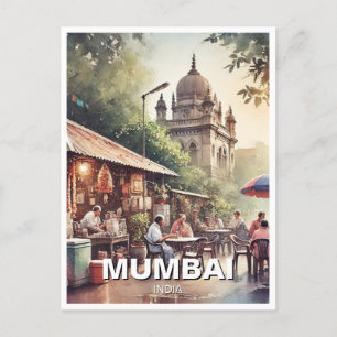 Mumbai Travel Souvenir Briefkaart