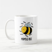 Mumble bee Funny Insect Pun Koffiemok (Links)