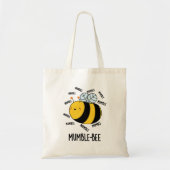 Mumble bee Funny Insect Pun Tote Bag (Voorkant)