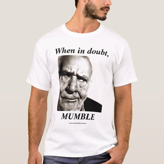 Mumble T-shirt (Voorkant)