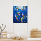 Mumbling Fairies voor plezier Poster (Keuken)