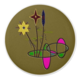 "Mumbo Jumbo"-keramische knop