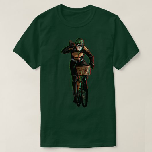 mumen rider bycicle trend tshirts (Design voorkant)