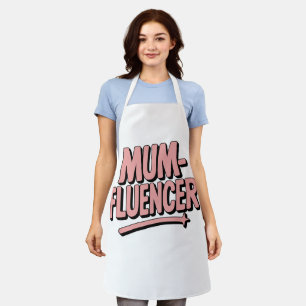 Mumfluencer Grappig Moederdag cadeau, Schort