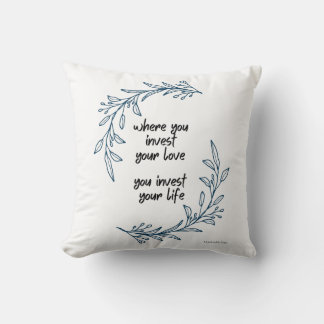 Mumford & Son's "Awake My Soul" Pillow Kussen