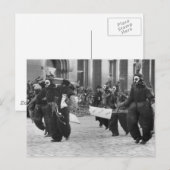 Mummers Parade, Philadelphia, 1909 Briefkaart (Voorkant / Achterkant)