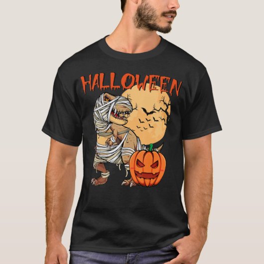 Mummie Dinosaur T Rex T-shirt (Voorkant)